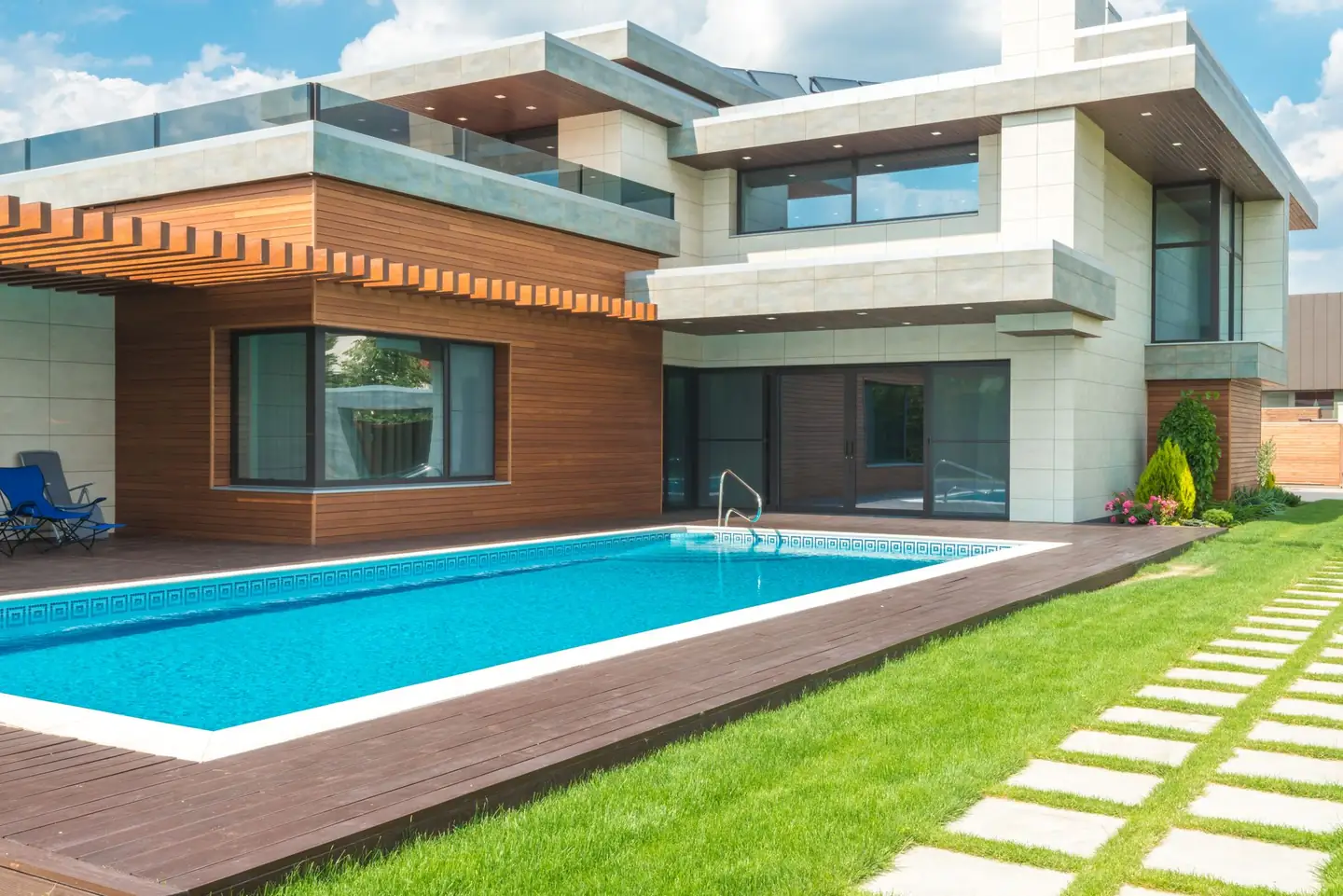 Swimming pool built in Metz, NSW
